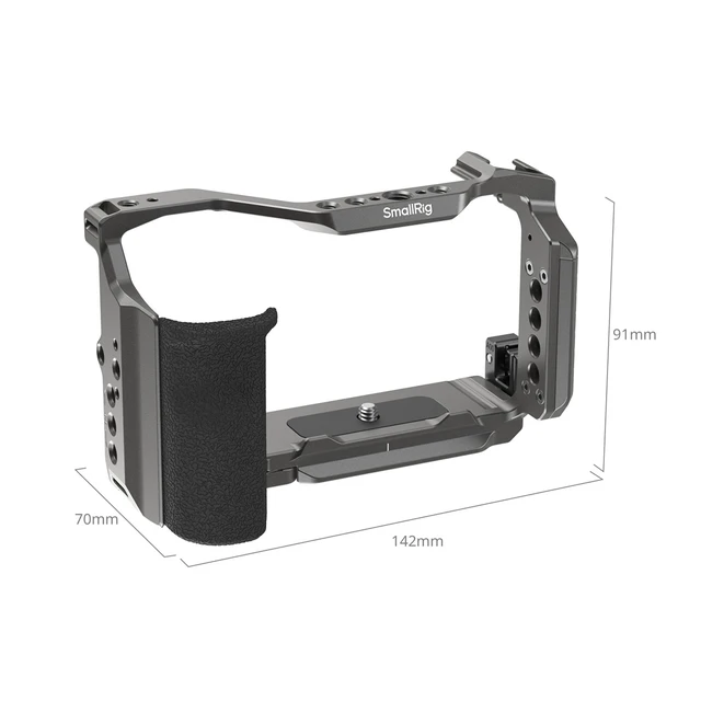 Alt view image 7 of 7 - SmallRig HawkLock Quick Release Cage Kit for Sony Alpha 6700 Camera