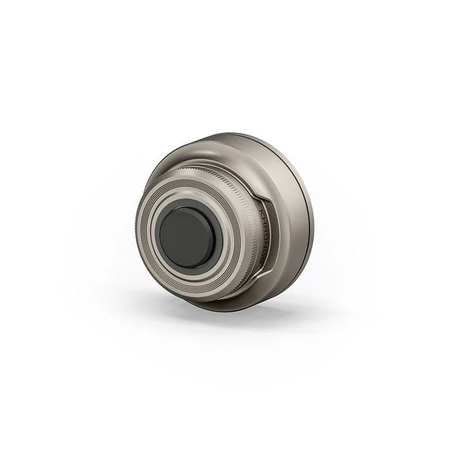 Alt view image 3 of 7 - Tilta 10x Macro Lens for iPhone 15, 16, 17 Khronos Case, T-Mount, Champagne