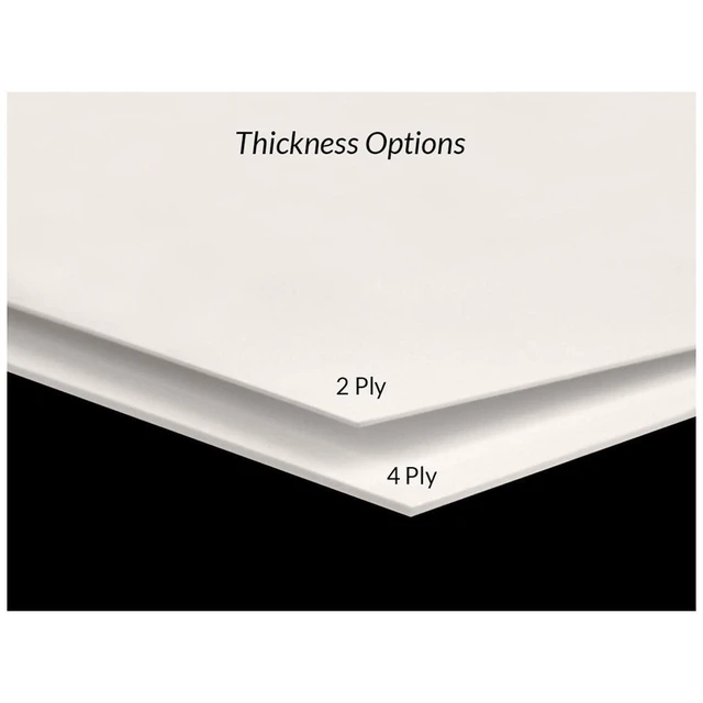 Alt view image 4 of 4 - Archival Methods Mat Board,11x14in,4 Ply,Pearl Wht,25Pk