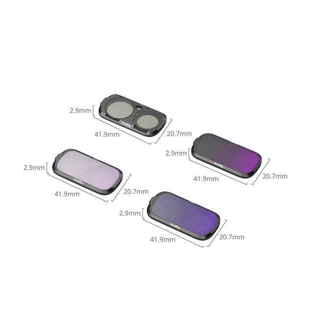Alt view image 3 of 6 - SmallRig ND and CPL Filter Kit for Insta360 Luna Ultra Gimbal Camera