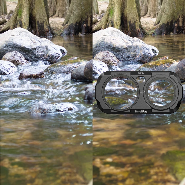 Alt view image 6 of 6 - SmallRig ND and CPL Filter Kit for Insta360 Luna Ultra Gimbal Camera