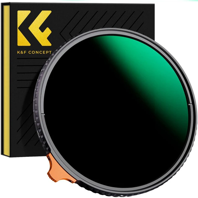 Main image of K&F Concept 67mm Nano-Xcel Series ND3-1000 1.5-10 Stop Multi-Coated VND Filter