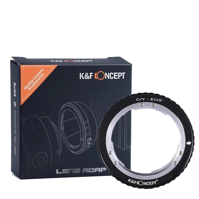 Alt view image 2 of 6 - K&F Concept KF Concept KF Concept High Precision Lens Adapter Mount,C/Y-EOS