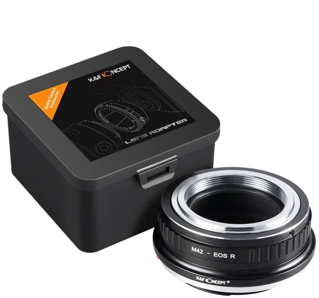 Alt view image 2 of 6 - K&F Concept KF Concept M42 Lenses to Canon EOS R Lens Mount Adapter