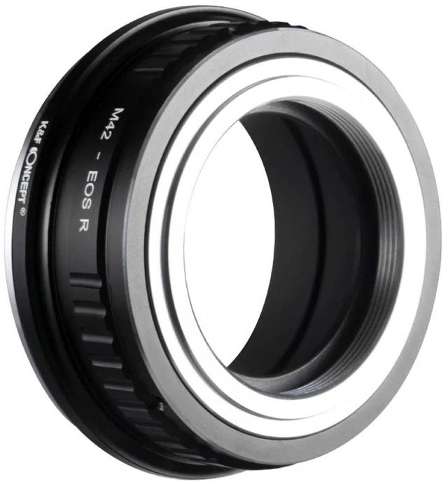 Alt view image 3 of 6 - K&F Concept KF Concept M42 Lenses to Canon EOS R Lens Mount Adapter