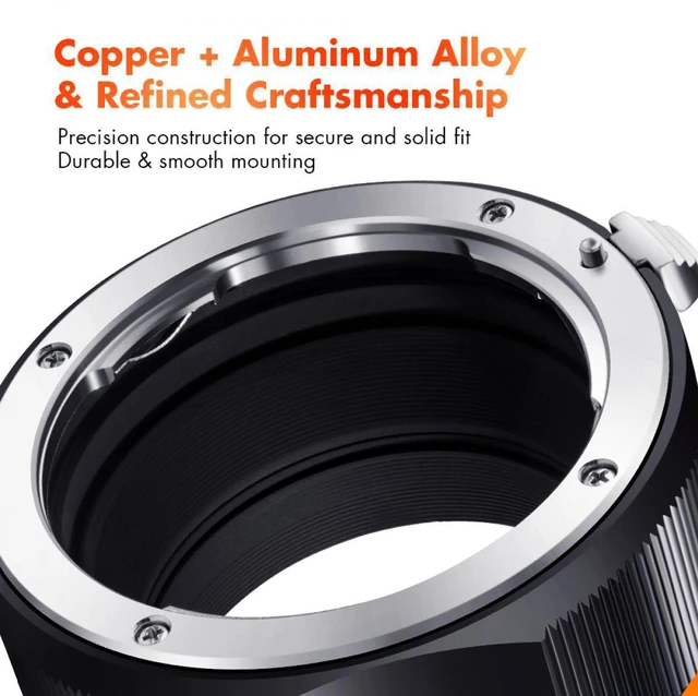 Alt view image 4 of 7 - K&F Concept KF Concept M17105 Pentax K Lenses to Sony E NEX/Alpha Lens Adapter Ring