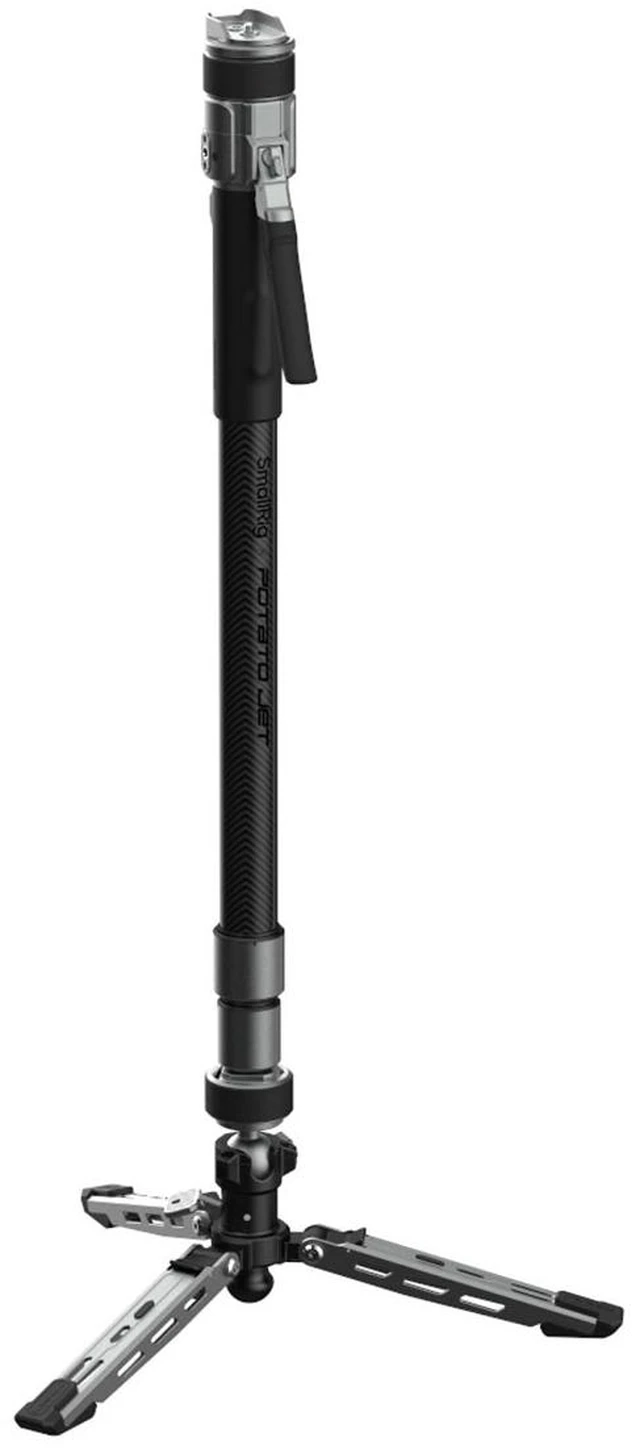 Main image of SmallRig x Potato Jet TRIBEX PRO X-Clutch Hydraulic 3-Section Carbon Fiber Monopod, Standard