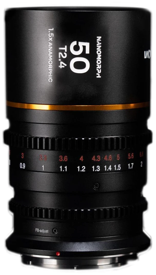 Main image of Venus Laowa Nanomorph 1.5x S35 Anamorphic Lens - Silver