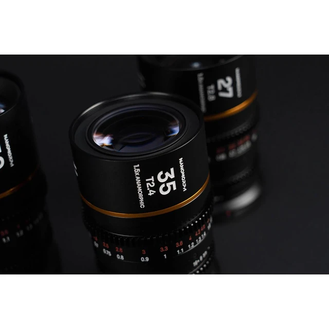 Alt view image 4 of 7 - Venus Laowa Nanomorph 1.5x S35 Anamorphic Lens - Silver