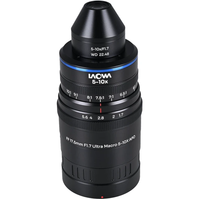 Alt view image 2 of 7 - Venus Laowa Aksen 17.5mm f/1.7 5-10X Ultra Macro APO Lens for Nikon Z