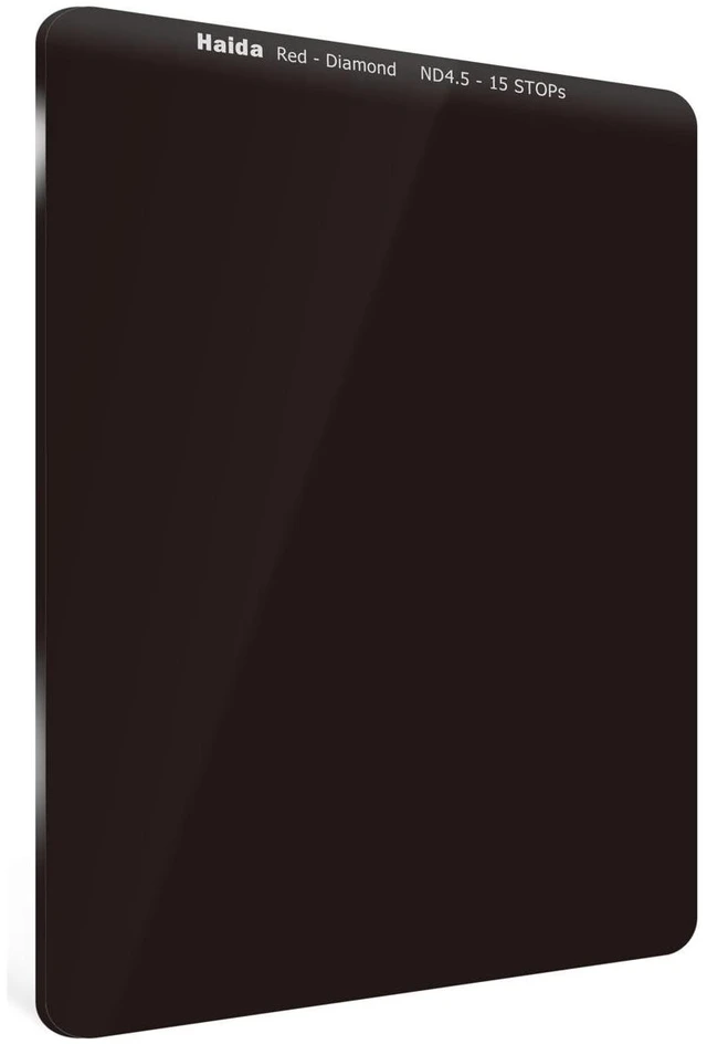 Main image of Haida Red Diamond 75x100mm 4.5 (32000x) 15-Stop Glass Neutral Density Filter
