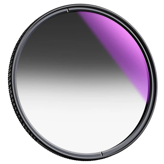 Alt view image 3 of 7 - K&F Concept KF Concept 67mm Nano-X Soft-Edge GND8 0.9 3-Stop Filter