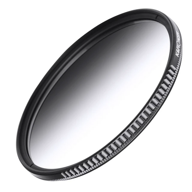 Alt view image 6 of 7 - K&F Concept KF Concept 67mm Nano-X Soft-Edge GND8 0.9 3-Stop Filter
