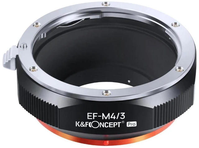 Main image of K&F Concept KF M12125 High-precision Lens Adapter Ring, Matte Paint, orange secondary oxide, EOS-M4 / 3 PRO