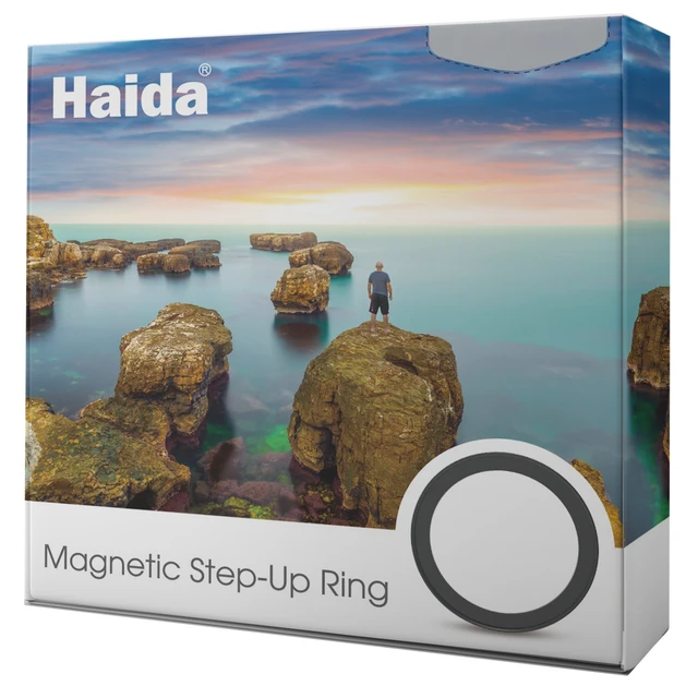 Alt view image 3 of 3 - Haida 58-82mm Magnetic Step-Up Adapter Ring