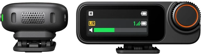 Alt view image 3 of 6 - DJI Mic 3 Compact 2.4GHz Wireless Microphone System for Mobile Devices