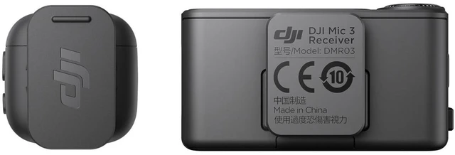 Alt view image 4 of 6 - DJI Mic 3 Compact 2.4GHz Wireless Microphone System for Mobile Devices