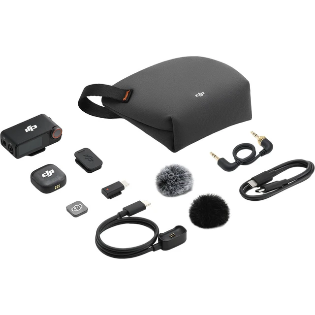 Alt view image 5 of 6 - DJI Mic 3 Compact 2.4GHz Wireless Microphone System for Mobile Devices