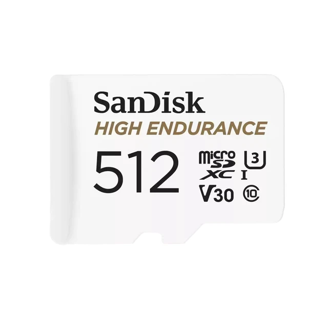 Alt view image 2 of 2 - SanDisk High Endurance UHS-I U3 microSD Memory Card with SD Adapter - 1TB