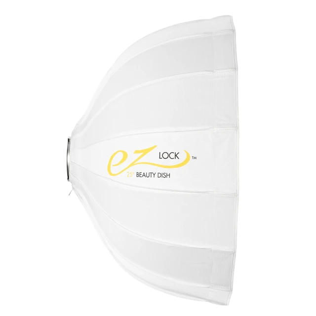 Alt view image 2 of 7 - Glow Elegant Pro White EZ-Lock Collapsible Beauty Dish ( Silver Interior, 25")