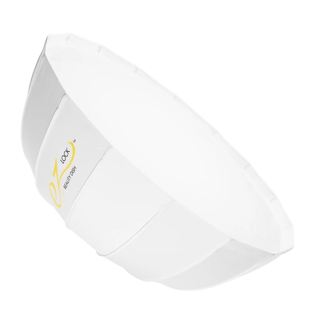 Alt view image 7 of 7 - Glow Elegant Pro White EZ-Lock Collapsible Beauty Dish ( Silver Interior, 42")