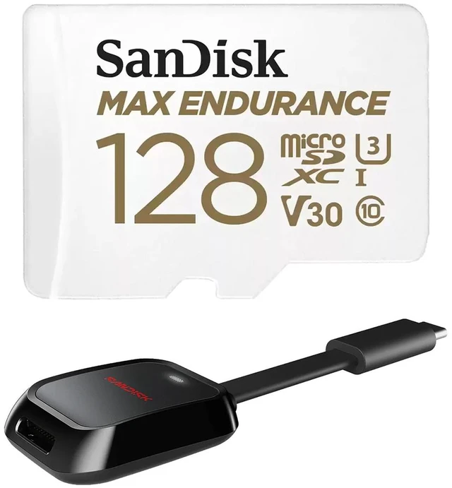 Main image of SanDisk MAX ENDURANCE UHS-I U3 microSD Memory Card with SD Adapter