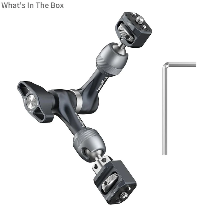 Alt view image 2 of 6 - SmallRig Magic Arm Support with 1/4"-20 Locating Screws