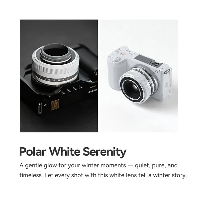 Alt view image 3 of 7 - TTArtisan AF 27mm f/2.8 Lens - Polar White, Sony E