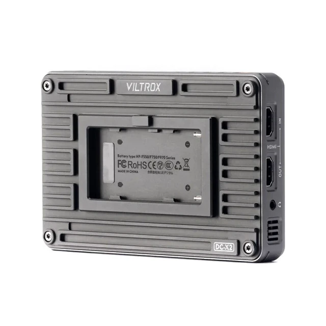 Alt view image 2 of 5 - Viltrox DC-X2 6" Full HD Touchscreen On-Camera Monitor, Supports 4K HDMI