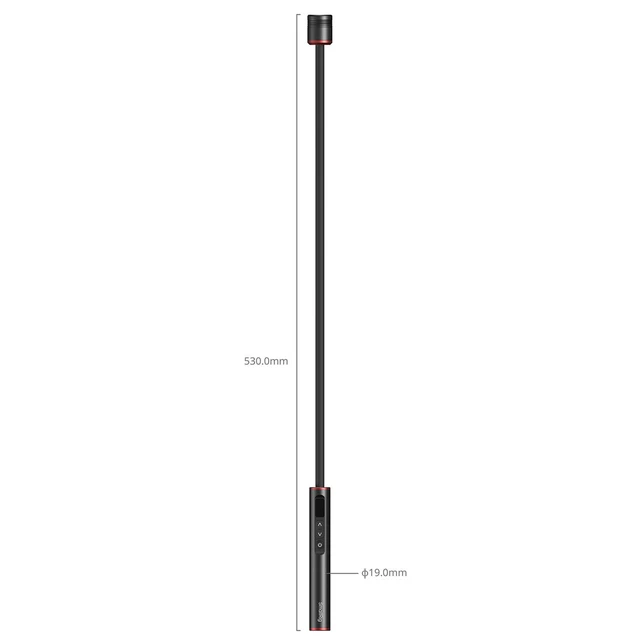 Alt view image 2 of 6 - SmallRig RM 01B 1W Bi-Color Macro Photography LED Light, Black