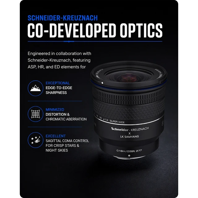 Alt view image 6 of 7 - Samyang Schneider-Kreuznach AF 14-24mm f/2.8 STM Lens for L Mount