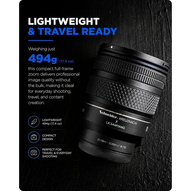 Alt view image 4 of 7 - Samyang Schneider-Kreuznach AF 24-60mm f/2.8 STM Lens for Sony E