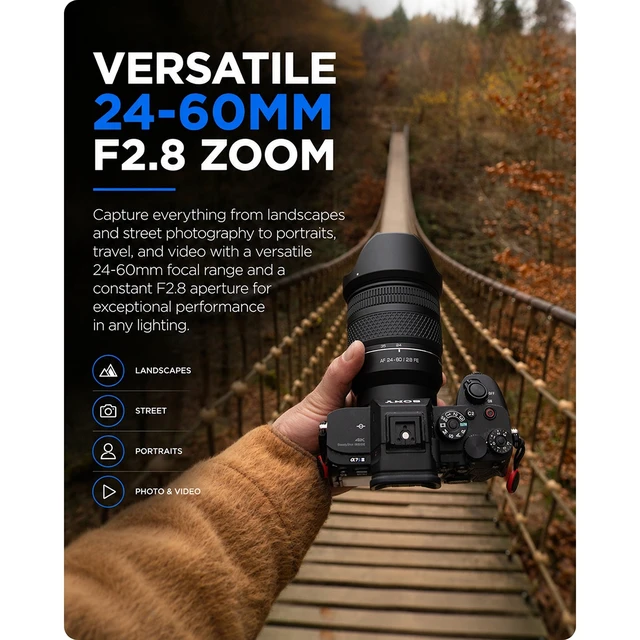 Alt view image 7 of 7 - Samyang Schneider-Kreuznach AF 24-60mm f/2.8 STM Lens for Sony E