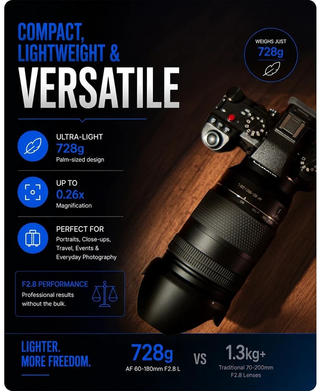 Alt view image 7 of 7 - Samyang Schneider-Kreuznach AF 60-180mm f/2.8 STM Lens for L Mount