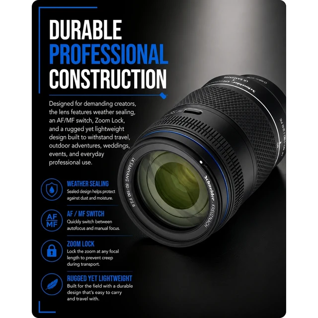 Alt view image 5 of 7 - Samyang Schneider-Kreuznach AF 60-180mm f/2.8 STM Lens for Sony E