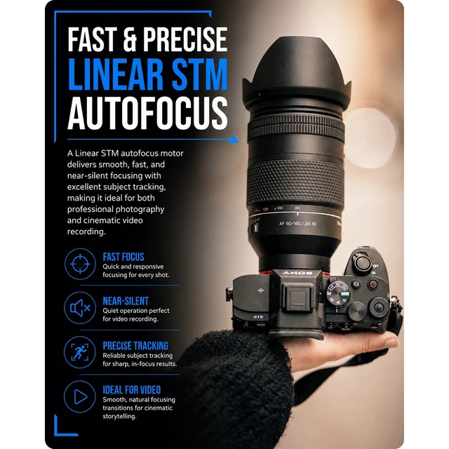 Alt view image 6 of 7 - Samyang Schneider-Kreuznach AF 60-180mm f/2.8 STM Lens for Sony E