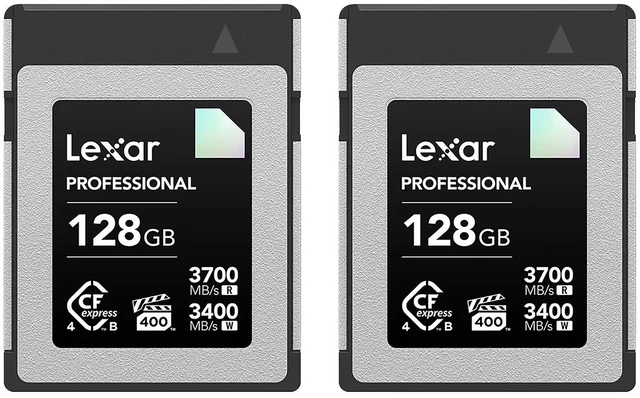 Main image of Lexar Diamond Series Professional 128GB CFexpress 4.0 Type-B Memory Card