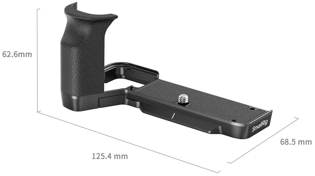 Alt view image 4 of 5 - SmallRig L-Shaped Mount Plate with Silicone Handle for Sony Alpha 7C II and Alpha 7CR Camera