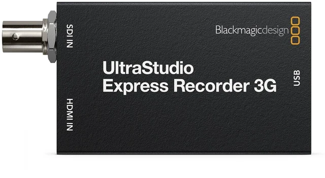 Alt view image 2 of 3 - Blackmagic Design Blackmagic UltraStudio Express Recorder 3G SDI/HDMI to USB4 Capture Device