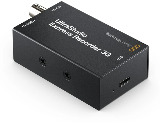Alt view image 3 of 3 - Blackmagic Design Blackmagic UltraStudio Express Recorder 3G SDI/HDMI to USB4 Capture Device