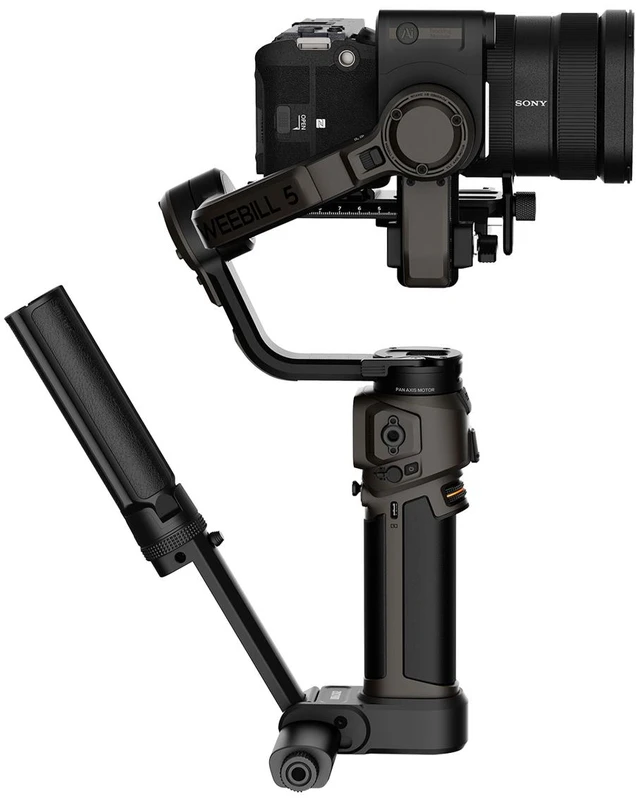 Alt view image 4 of 7 - Zhiyun WEEBILL 5 3-Axis Handheld Gimbal Stabilizer Combo Kit