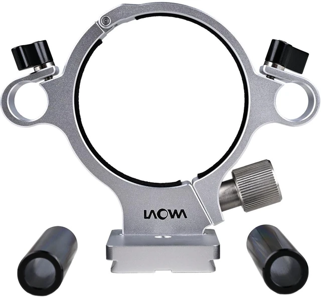 Main image of Venus Laowa Tripod Collar w/15mm Rods for Aksen 17.5mm f/1.7 45mm f/2.8