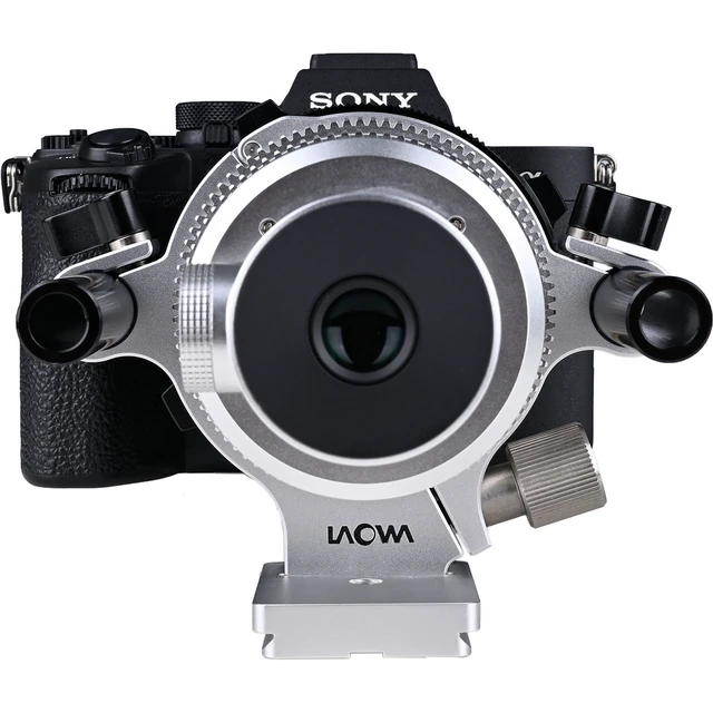 Alt view image 5 of 6 - Venus Laowa Tripod Collar w/15mm Rods for Aksen 17.5mm f/1.7 45mm f/2.8