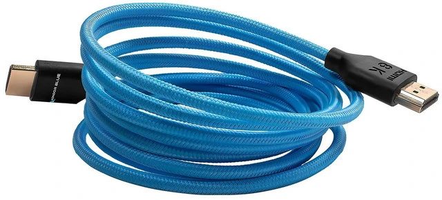 Main image of Kondor Blue 7' 4K HDMI 2.0 Nylon Braided Cable, Blue