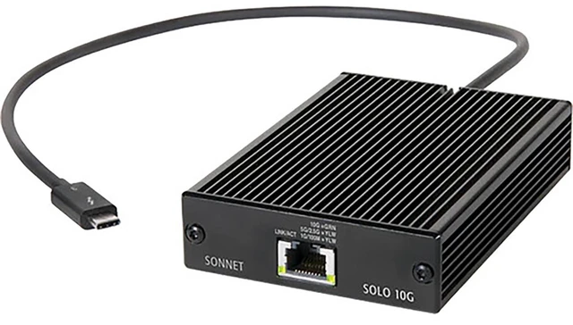 Main image of Sonnet Solo10G Thunderbolt 5 10 Gigabit Ethernet Adapter
