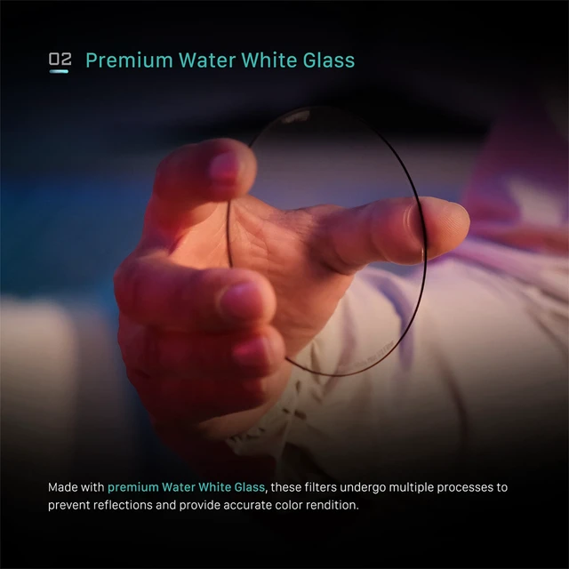Alt view image 7 of 7 - Tilta Illusion 95mm Digital Diffusion Filter Kit, 3-Pack