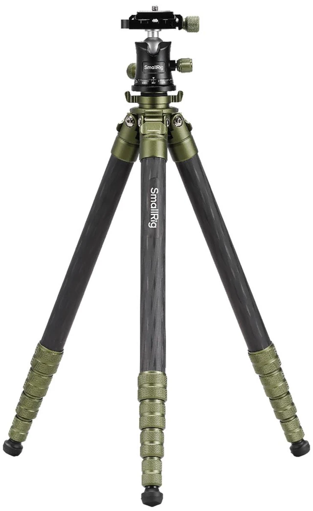Main image of SmallRig 5-Section Carbon Fiber Ultra-Light Travel Tripod with Ball Head