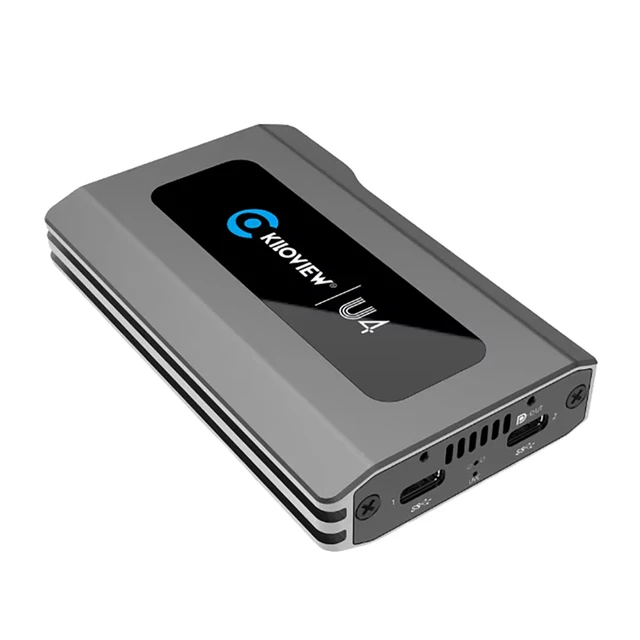 Alt view image 2 of 4 - Kiloview U4 4K UHD USB/HDMI/DisplayPort IP Video Dock