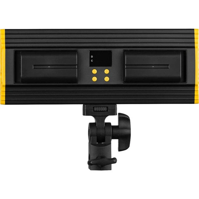 Alt view image 3 of 7 - Ikan Onyx Half x 1 Bi-Color 3-Point LED Light Kit with 10x10' Background