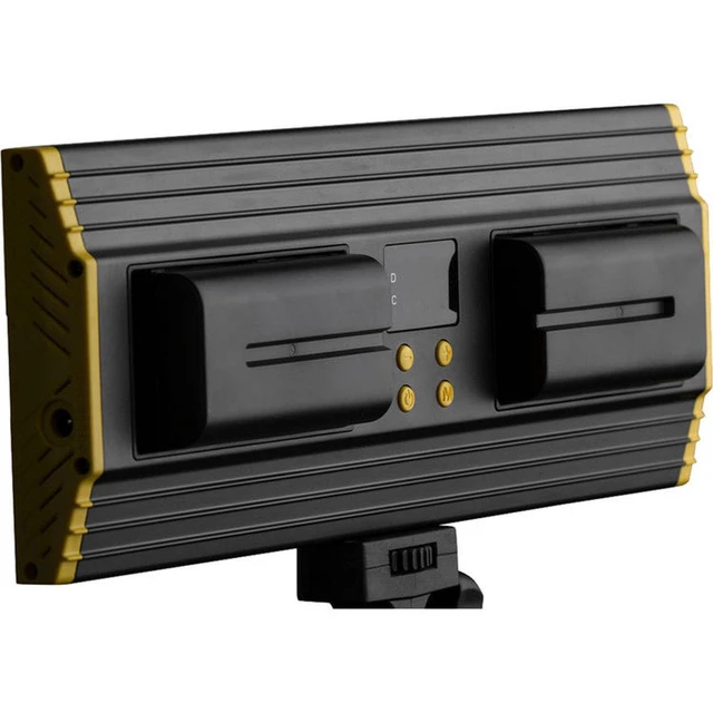 Alt view image 7 of 7 - Ikan Onyx Half x 1 Bi-Color 3-Point LED Light Kit with 10x10' Background